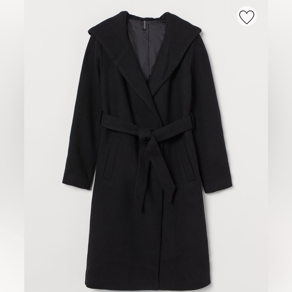 Wool Hooded HM Coat